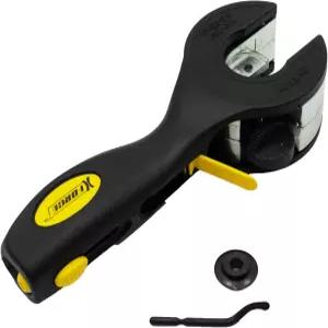 AGS XForce 래칭 금속 튜브 커터 구리 알루미늄 스테인리스 스틸 튜브용 조절 가능한 파이프 1/8인치에서