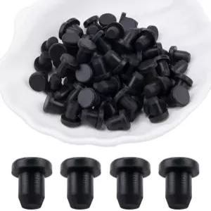 쿠북 80Pcs 고온 자전거 프레임 블라인드 플러그 방수 T자형 푸시인 커버 로드바이크 및 산악 드릴 홀용