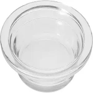 키치보 교체용 오일 워머 접시 4.5인치 아로마테라피 램프 트레이 왁스 멜트 라이너 원형 유리 팬 히터