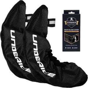 UICE 스 스케이트 가드 하키 스케이트용 블레이드 커버 피겨 청소년 및 성인을 위한 선물(파란색 주니어)