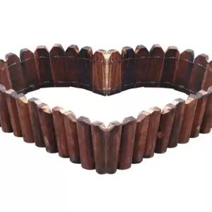 방부목 울타리 테라스 펜스 원예 야외 파티션 잔디 경계