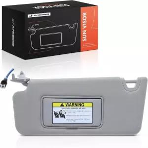 A-프리미엄 드라이버 좌측 선바이저 혼다 어코드 2008 2009 2010 2011 2012와 호환 - 베니티 미러 라이트