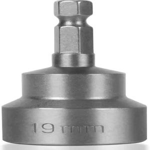 톤다 RV 가위 잭 소켓 캠핑카 여행 트레일러 드릴 어댑터 3/4인치 또는 19mm 헥스 드라이브 1/4인치 섕크