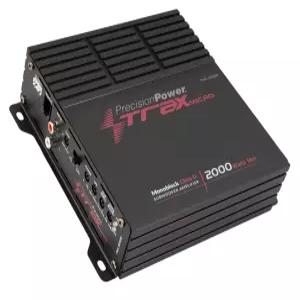 정밀 파워 트랙스 마이크로 모노블록 클래스 D 자동차 스테레오 앰프 TM1.2000D - 2000W 단일 채널 디지털