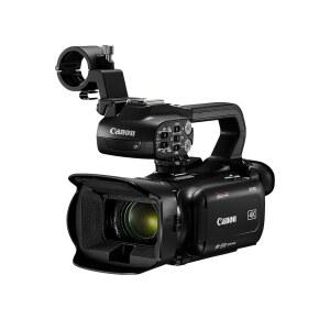 LCD 터치스크린과 20배 광학 줌 렌즈(블랙)가 장착된 캐논 XA60 프로페셔널 UHD 4K 캠코더