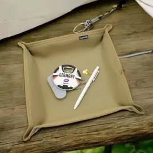 ( )캠핑 트레이 사각 패브릭 바구니 수납 소품 소쿠리