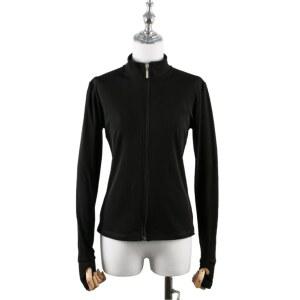 피겨 연습복 상의 재킷 집업 탑 빙상 방수 여자 블랙 XXXS 선수 훈련복 사계절 아이스스케이트