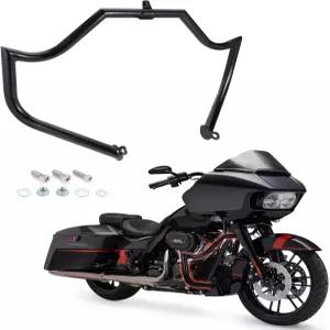 브레이브마 모터사이클 엔진 가드 크래시 바 하이웨이 2009-2023 할리 투어링 로드 글라이드 킹 스트리트