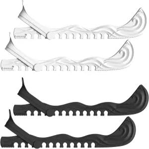 파우수트 스 스케이트 가드 2팩 하키화 블레이드 커버 조절 피겨 보호 액세서리 가능한