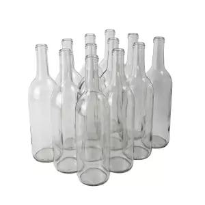패스트랙 24 - 750ml W5 클리어 보르도 와인 병 2케이스