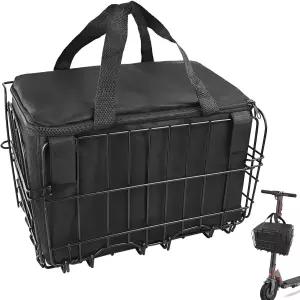 무릎 스쿠터 바구니 액세서리 업그레이드 퀵 릴리스 탈착식 천 전기 전면용 대부분의 워커 모델과 스쿠터에