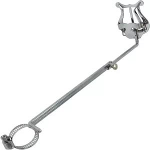 투오렌 플루트 마칭 라이어 스탠드 조절 가능한 피콜로 클램프 온 음악 시트 클립 홀더 밴드 초보자 연습용