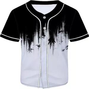 킵트머그 프린트 남성용 야구 유니폼 팬용 캐주얼 셔츠
