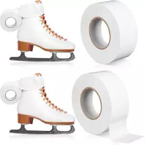 젝신 2 롤 98피트 화이트 피겨 스케이트 테이프 1.5인치 방수 하키 애슬레틱 액세서리 스포츠 스 스트랩