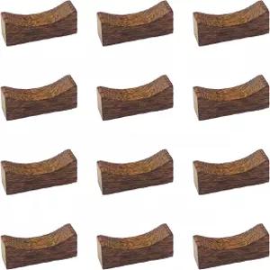 젤레르도 12피스 나무 젓가락 홀더 집 호텔 레스토랑용 받침대