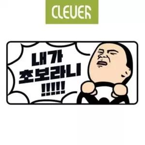 [CAR] 클레버827 고휘도 초보스티커 야광스티커 차량스