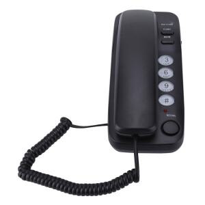 벽걸이 유선 전화 익스텐션 발신자 ID 없음 집 호텔 가족 미니