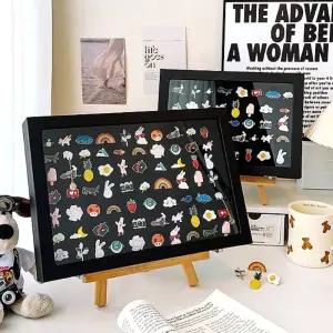뱃지 보관함 대형 핀 캔 메달 보관 액자 케이스