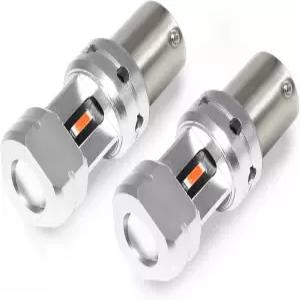 PHINLION 3600 루멘 1156 P21W 레드 LED 전구 초고휘도 3497 2396 7506 차량/트럭/오토바이 브레이크 테일