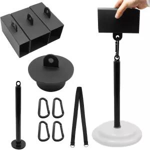 로딩 핀 운동 암벽 등반 파워 핑거 팔뚝 손 근력 강화 장비가 포함된 언 핀치 블록 그립 세트 홈 헬스장용