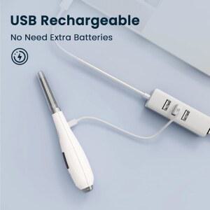 에코케이 스레드 가죽 디스플레이가 재퍼 USB 쉽게 버너 비딩 바느질 주얼리 제작을 충전식 연소 위한 소작 녹기 LCD 장착된