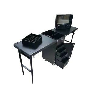 메이크업박스 조명 테이블 작업대