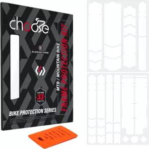 CNC 산악 자전거 프레임 보호 키트 33피스 토탈 MTB 프로텍터 스티커 가드 테이프 랩 필름 상하 튜브