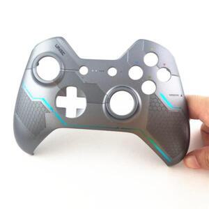 XBOX ONE 컨트롤러 게임 패드 오리지널 실버 헤일로 5 탑 쉘 커버 스킨 하우징 케이스 상단 플레이트 교체