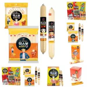 CJ제일제당 맥스봉 오리지널 치즈 소시지 x 2개/소세지/소시지/맥스봉