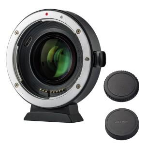 Viltrox EF-M 렌즈 어댑터 캐논 M 카메라 M200 용 0.71x 초점 감속기 속도 부스터