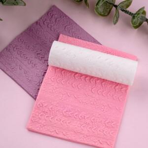 플라워  리프 텍스처 롤러 폴리머 클레이플라스틱 DIY 주얼리 귀걸이 제작 도구 무결점 패턴 디자인 공예