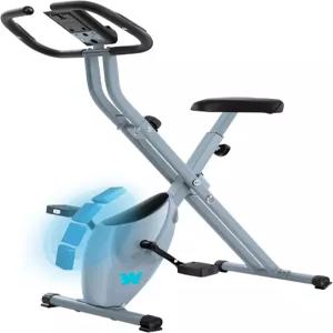 홈 운동을 위한 바윙 고정 운동 자전거 노인용 접이식 실내 1대 중 5대 350LB 용량 16레벨 자기 저항 시트