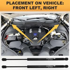 ABTC-자동차 앞 보닛 후드 가스 스트럿 Maserati Ghibli Levante Quattroporte M156 2014-2017 670007295