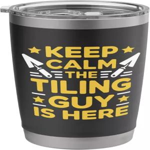 타일링 가이가 여기 있어요 타일 바닥 설치 스테인리스 단열 텀블러