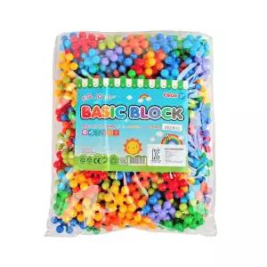 눈꽃송이블럭 리필 대용량 어린이집 유치원 장난감 블록 블럭 유아블럭