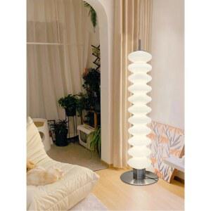 웨이브 장스탠드 거실 난색 LED조명 무드등 웨이브장스탠드 장스텐드 로마 스틸단색