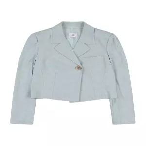 [/드라로얄] 헤링본 원버튼 자켓_RB34WJAM06Z