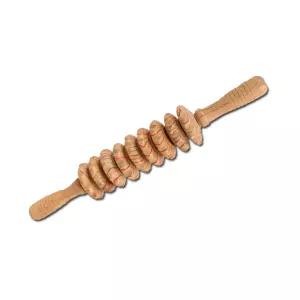 3몰 편백 마사지봉 안마기 뱃살 종아리 마사지기 안마용품 롤러마사지