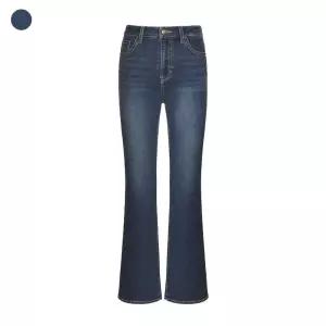 게스 GUESS 여성 DBL 기모 하이라이즈 플레어부츠컷 데님 RO4D01J2 436668