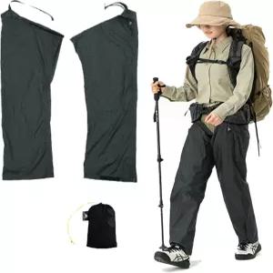 3F UL GEAR 초경량 레그 게이터 - 하이킹 및 스노우용 방수 롱 레인 커버 남성 여성용 패커블 팬츠