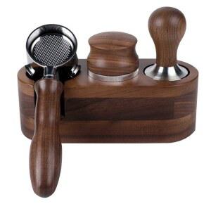 커피 레벨링툴 월넛 채널링 4종 세트 핸들 거치대 스테이션세트 바텀리스