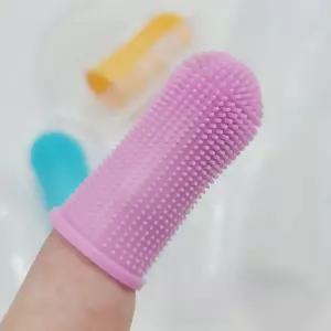 강아지 고양이 실리콘 칫솔 반려동물칫솔 MM-50001 핑거칫솔 강아지칫솔