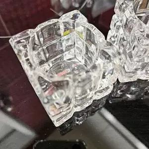 티라이트 홀더 크리스탈 캔들받침대 유리컵 촛불 받침대 냄새 환기 집냄새