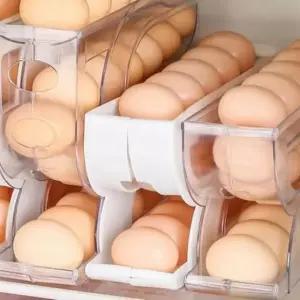 쿨에어 계란보관함 20구 계란케이스 계란디스펜서 계란트레이 자동정리