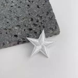 DIY 의류리폼재료 별 와펜 (흰색) 와펜 와펜장식 옷리폼 의류리폼 옷장식