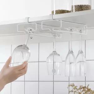 선반 걸이 와인잔 거치대 와인 컵 보관 홀더 렉 행거 랙 트레이 정리 수납장 정리대 수납 진열대 거치 꽂이