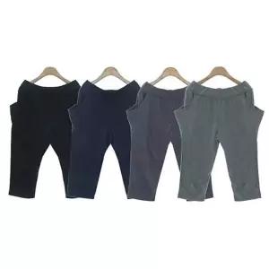 옆주머니 7부 배기바지 DM-5611 7부바지 밴드바지 배기팬츠 냉감바지