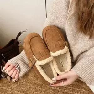 슬립온 털 안감 겨울 신발 방한화 캐주얼화