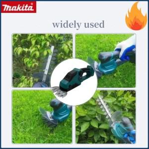 마키타 미니 휴대용 전기 잔디 가위 무선 헤지 트리머 2-in-1 작동식 관목 공구