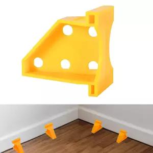 라미네이트 비닐 판자 원목 바닥용 전문 바닥 스페이서 세트 - 정밀도 1/4인치 및 1/3인치 간격 내구성